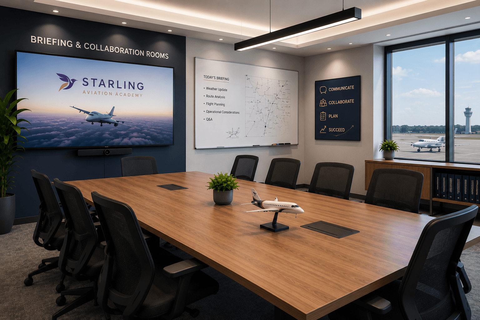 Briefing & Collaboration Rooms